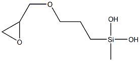 1,2-Epoxy-8,8-dihydroxy-8-sila-4-oxanonane 구조식 이미지