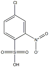 4-Chloro-2-nitrobenzenesulfonic acid Structure