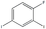 1-Fluoro-2,4-diiodobenzene Structure