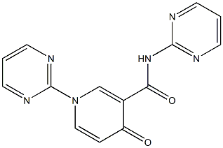 1,N-Bis(pyrimidin-2-yl)-1,4-dihydro-4-oxopyridine-3-carboxamide 구조식 이미지