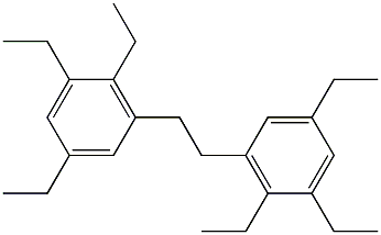 3,3'-Ethylenebis(1,2,5-triethylbenzene) 구조식 이미지