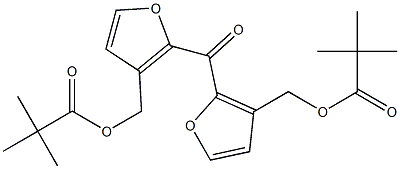 [(Pivaloyloxy)methyl](2-furyl) ketone Structure