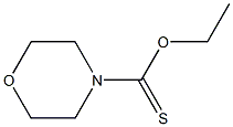 Morpholine-4-thiocarboxylic acid O-ethyl ester 구조식 이미지