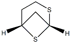 [1R,5R,(+)]-2,6-Dithiabicyclo[3.1.1]heptane Structure