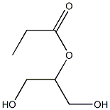 Propionic acid 2-hydroxy-1-(hydroxymethyl)ethyl ester 구조식 이미지