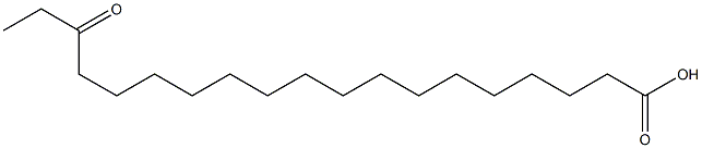 17-Oxononadecanoic acid 구조식 이미지