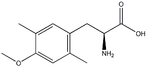 O,2,5-Trimethyl-L-tyrosine 구조식 이미지