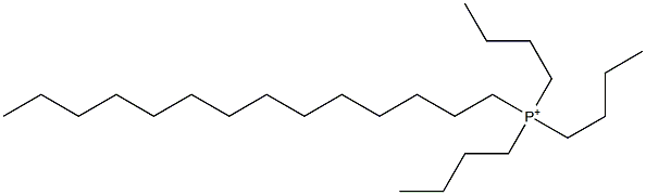 Tetradecyltributylphosphonium Structure