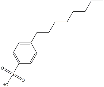 4-Octylbenzenesulfonic acid Structure
