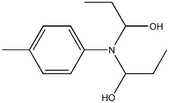 N,N-Di(1-hydroxypropyl)-p-toluidine Structure