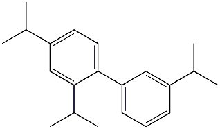 3,2',4'-Triisopropyl-1,1'-biphenyl Structure