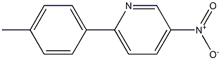 3-Nitro-6-(4-methylphenyl)pyridine Structure