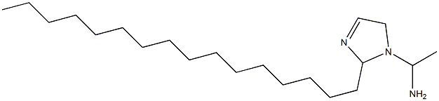 1-(1-Aminoethyl)-2-hexadecyl-3-imidazoline Structure