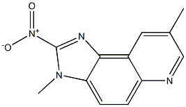 3,8-Dimethyl-2-nitro-3H-imidazo[4,5-f]quinoline Structure