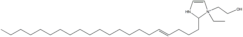 1-Ethyl-2-(4-henicosenyl)-1-(2-hydroxyethyl)-4-imidazoline-1-ium 구조식 이미지