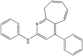 N,4-Diphenyl-9H-cyclohepta[b]pyridin-2-amine 구조식 이미지