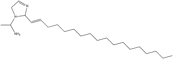 1-(1-Aminoethyl)-2-(1-octadecenyl)-3-imidazoline Structure