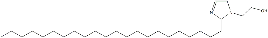 1-(2-Hydroxyethyl)-2-docosyl-3-imidazoline Structure