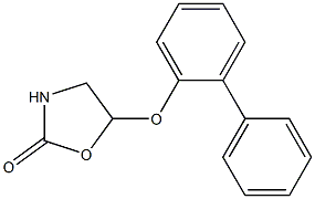5-(1,1'-Biphenyl-2-yloxy)oxazolidin-2-one Structure