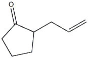 2-Allylcyclopentanone 구조식 이미지