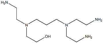 2-[N-(2-Aminoethyl)-N-[3-[bis(2-aminoethyl)amino]propyl]amino]ethanol Structure