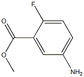 5-Amino-2-fluorobenzoic acid methyl ester 구조식 이미지