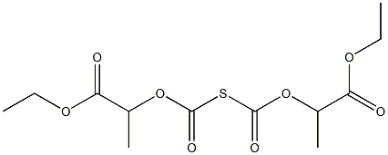 (Ethoxycarbonyl)(ethoxycarbonyl) sulfide Structure