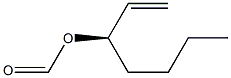 [R,(+)]-1-Heptene-3-ol formate 구조식 이미지