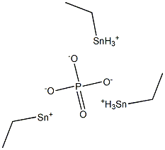 Phosphoric acid ethyl=tin(II) salt 구조식 이미지