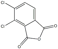 3,4-Dichlorophthalic anhydride 구조식 이미지