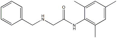 2-(Benzylamino)-2',4',6'-trimethylacetanilide 구조식 이미지