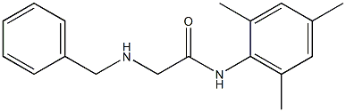 2-(Benzylamino)-2',4',6'-trimethylacetanilide Structure