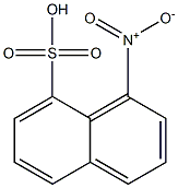 1-Nitro-8-naphthalenesulfonic acid Structure