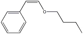 [(Z)-2-Butoxyvinyl]benzene Structure