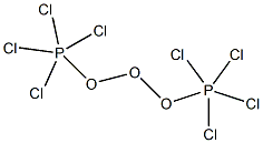 Diphosphorus tetrachloride trioxide Structure