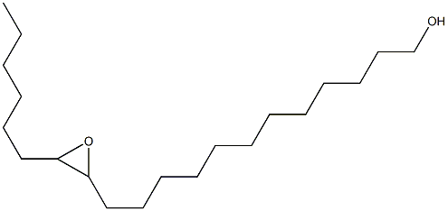 13,14-Epoxyicosan-1-ol 구조식 이미지