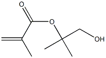 Methacrylic acid 2-hydroxy-1,1-dimethylethyl ester 구조식 이미지