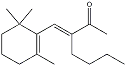 3-Butyl-4-(2,6,6-trimethyl-1-cyclohexenyl)-3-buten-2-one 구조식 이미지