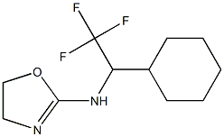(-)-2-[(1-Cyclohexyl-2,2,2-trifluoroethyl)amino]-2-oxazoline 구조식 이미지