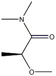 [S,(-)]-2-Methoxy-N,N-dimethylpropionamide Structure