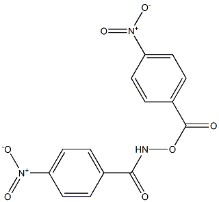 N-(4-Nitrobenzoyloxy)-4-nitrobenzamide 구조식 이미지