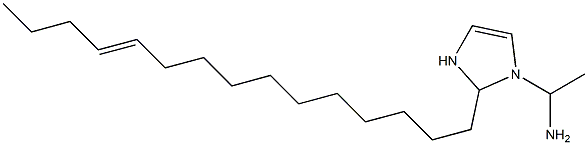 1-(1-Aminoethyl)-2-(11-pentadecenyl)-4-imidazoline Structure