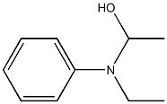 N-Ethyl-N-(1-hydroxyethyl)aniline Structure