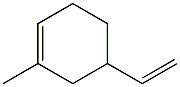 1-Methyl-5-vinyl-1-cyclohexene Structure