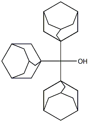 Tri(1-adamantyl)methanol Structure