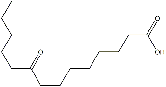 9-Oxotetradecanoic acid 구조식 이미지