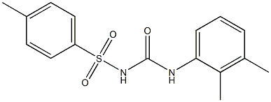 1-(2,3-Dimethylphenyl)-3-(4-methylphenylsulfonyl)urea Structure