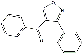 3-(Phenyl)-4-benzoylisoxazole 구조식 이미지