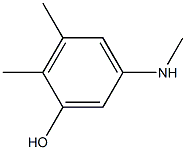 2,3-Dimethyl-5-(methylamino)phenol Structure