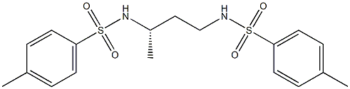 (-)-N,N'-[(S)-1-Methyltrimethylene]bis(p-toluenesulfonamide) Structure